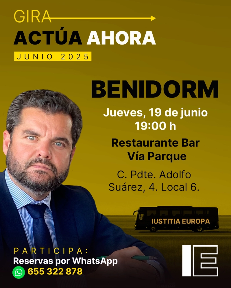 Iustitia Europa en BENIDORM