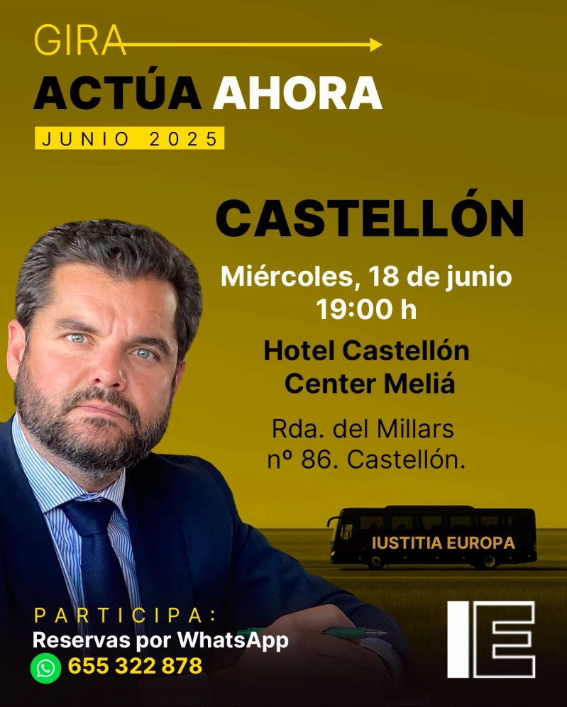 Iustitia Europa en CASTELLÓN