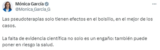 72.174 RAZONES PARA LA QUERELLA CONTRA LA MINISTRA DE SANIDAD