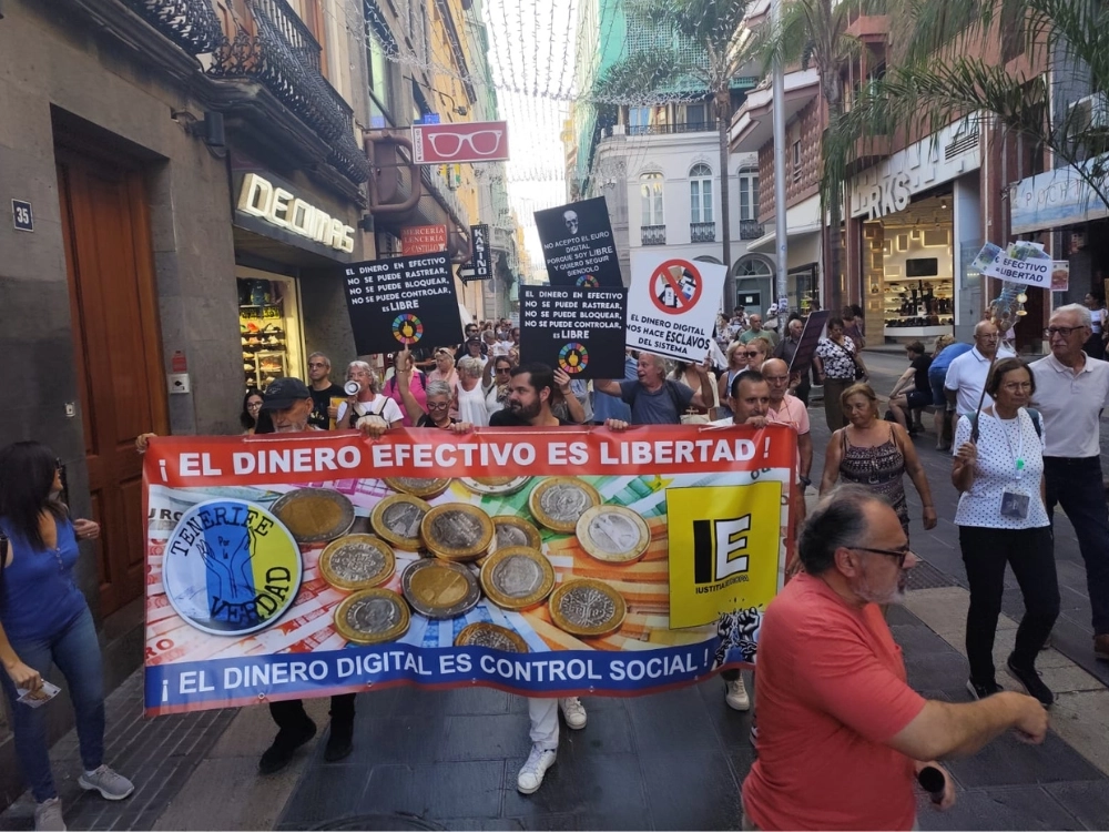CANARIAS DICE NO AL EURO DIGITAL Y SI A LA LIBERTAD
