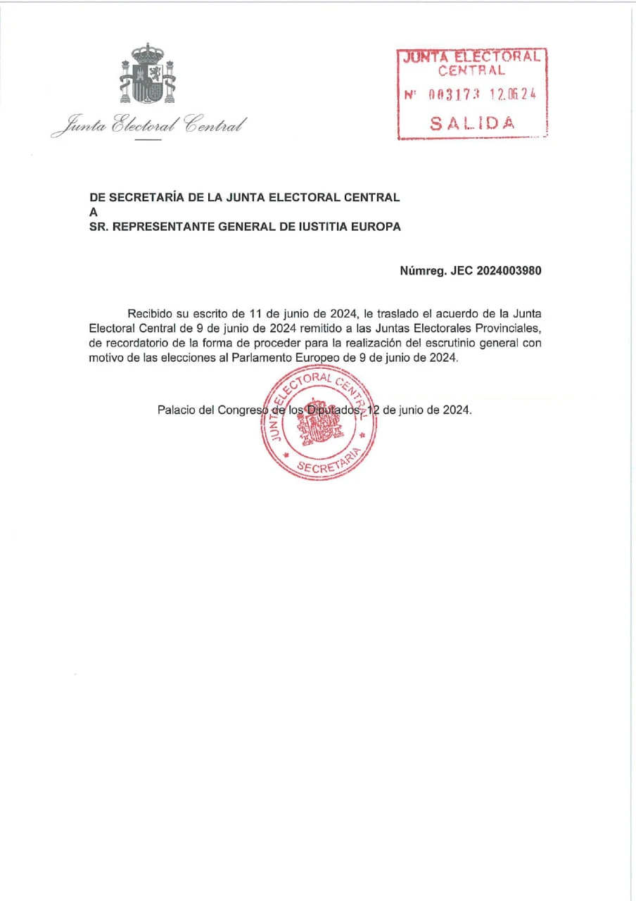 Lo regula la LOREG-ESCRUTINIO GENERAL contra el PUCHERAZO del 9J