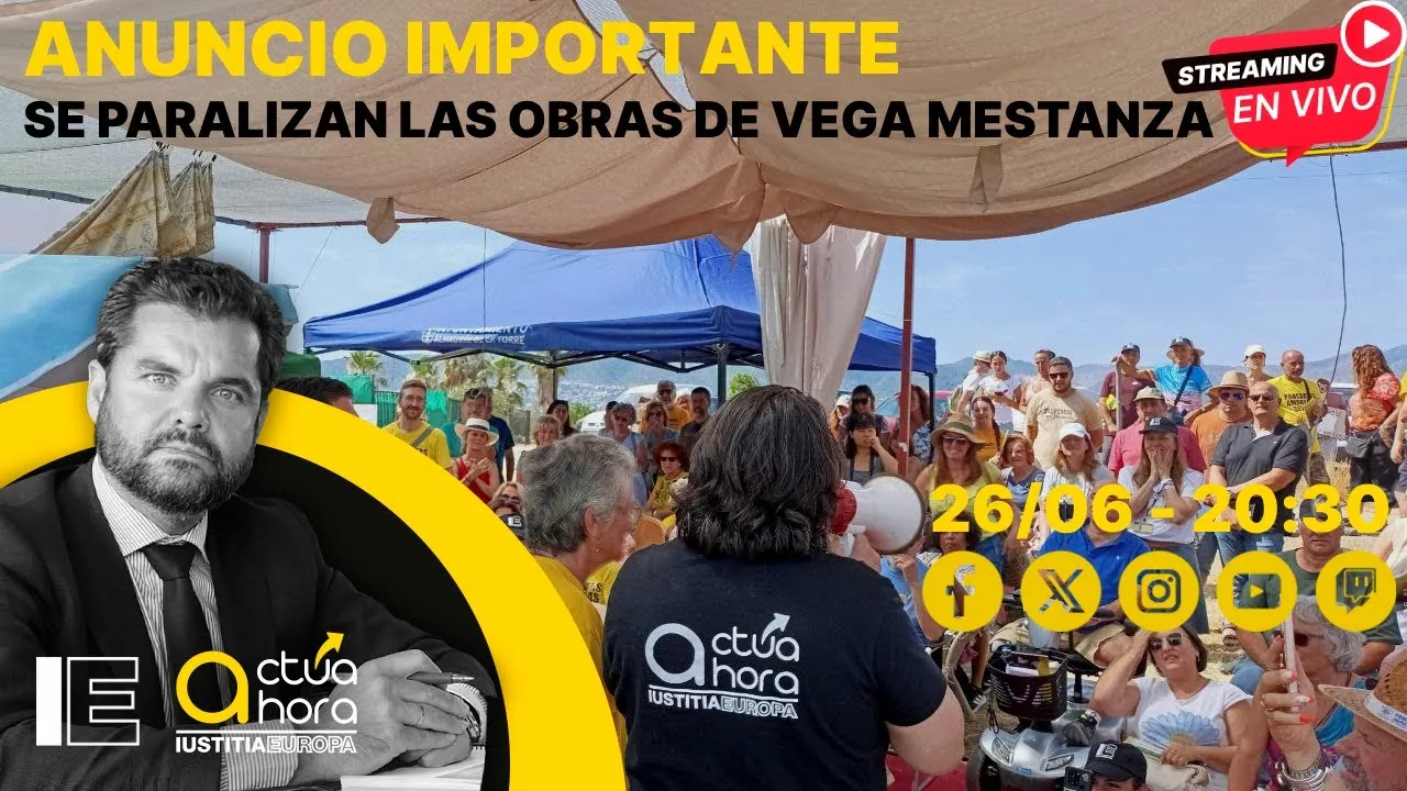 Paralizadas las obras de Vega Mestanza